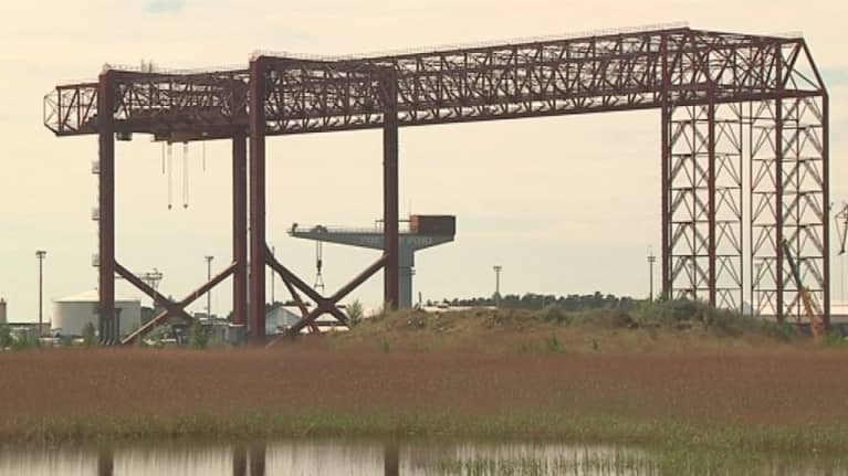 Technip Offshore Finland, Mäntyluodon telakka