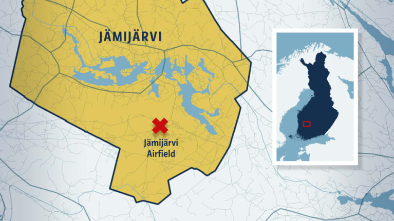Map of Jämijärvi.