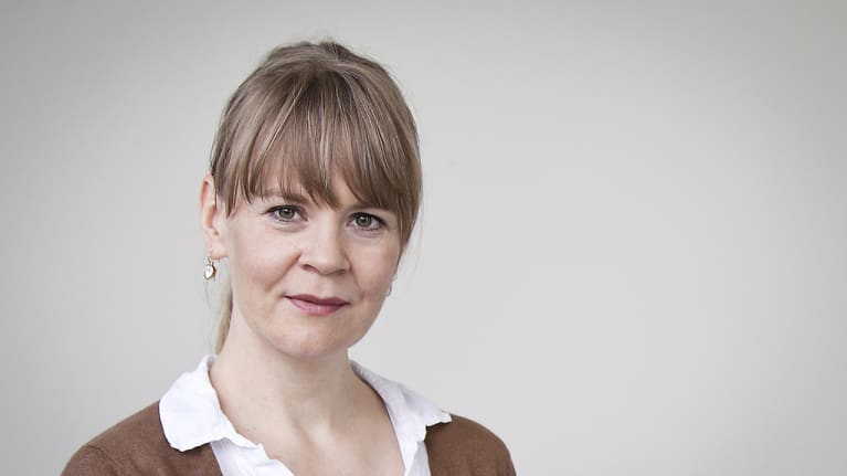 Kapellimestari Susanna Mälkki Helsingin Oopperatalolla keskiviikkona 13. elokuuta  2014.