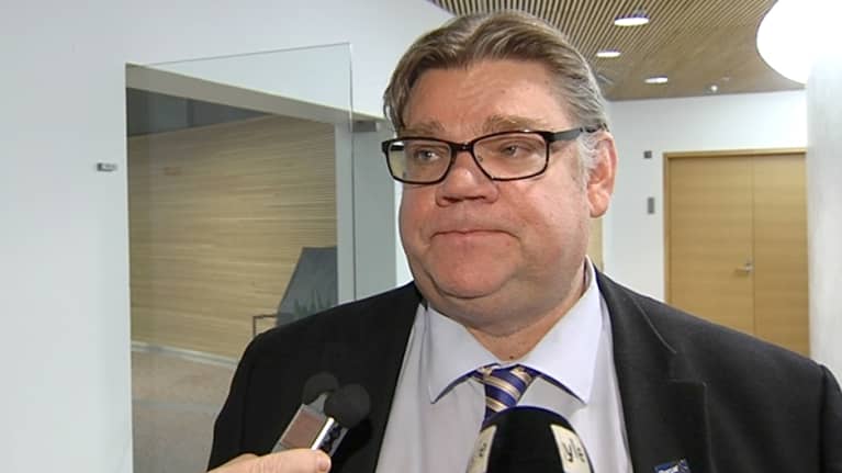 Perussuomalaisten puheenjohtaja Timo Soini.