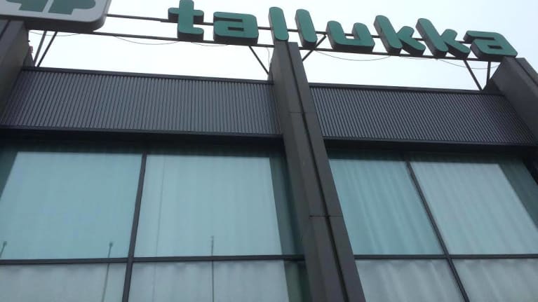 Tallukka-hotelli Vääksyssä. 