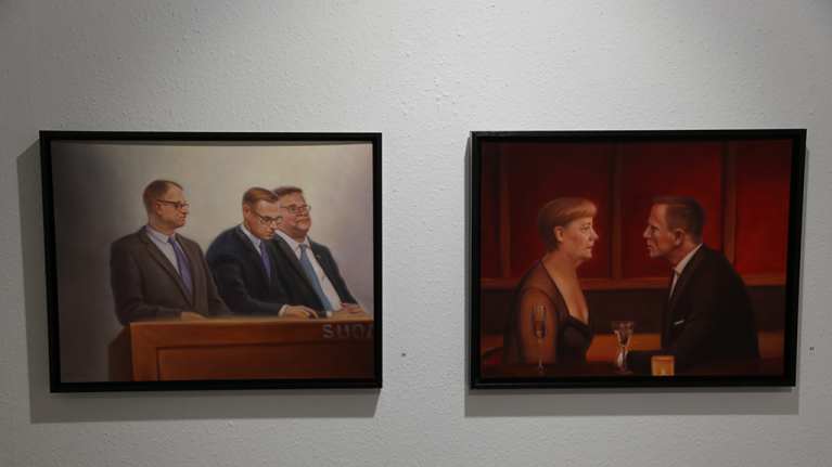 Kaj Stenvallin teoksia.