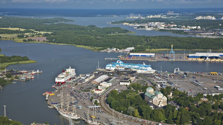 Livlig kryssningssäsong i Åbo hamn Åboland Svenska Yle