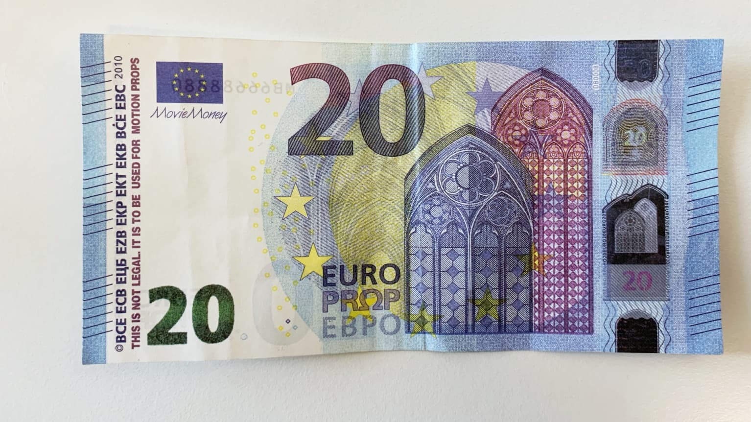 Euro fake money discount