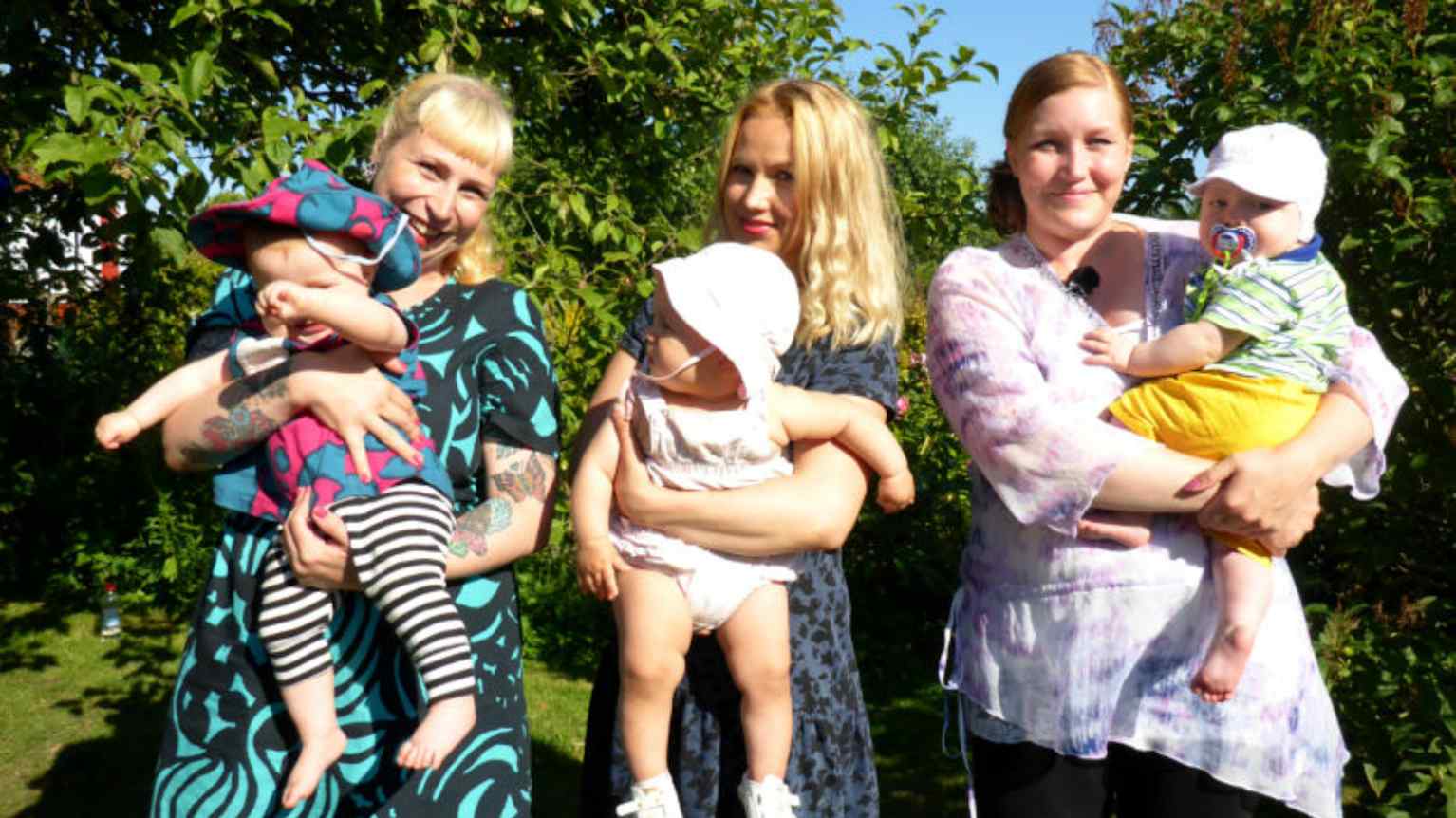 Barselar i test mangsidiga Manduca bast Familj Svenska Yle