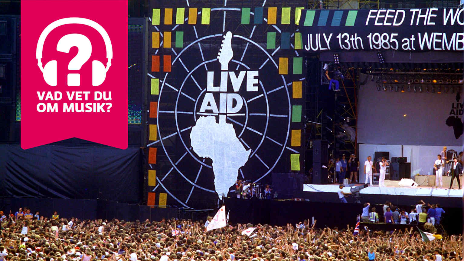 Musiktest: Vem öppnade Live Aid-galan och vem sjöng att allt handlar om basen? | Kultur | Svenska Yle