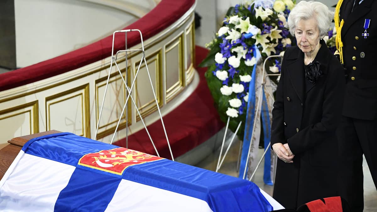 Presidentti Mauno Koiviston hautajaiset