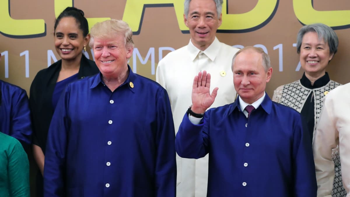 Putin ja Trump tapaavat.