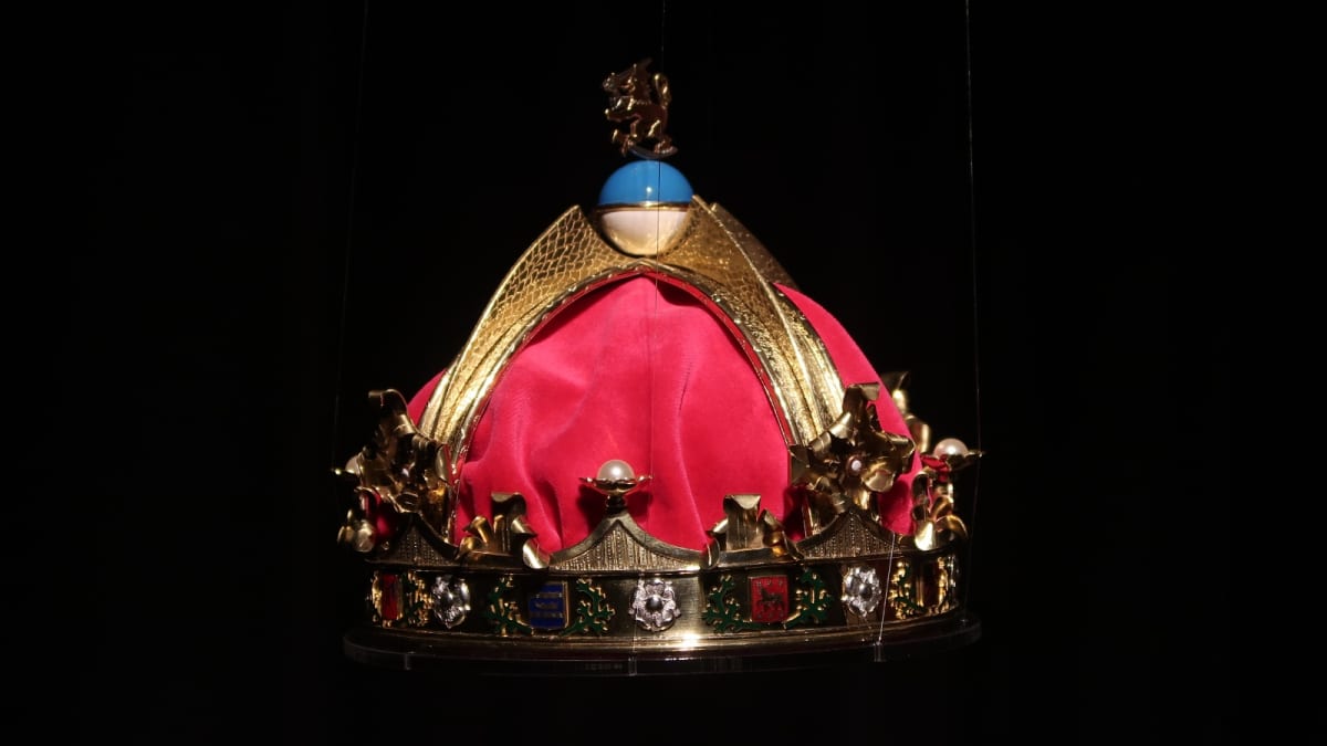 Suomen kuninkaan kruunu Museo Milavidassa