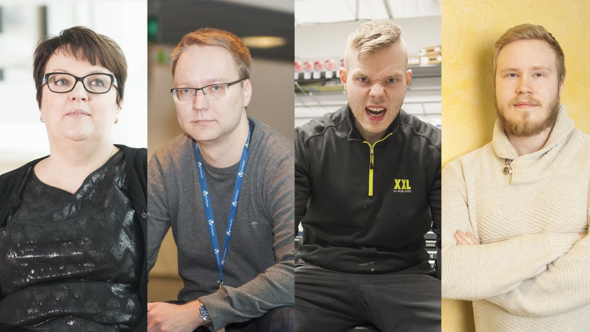 Töihin valitut.