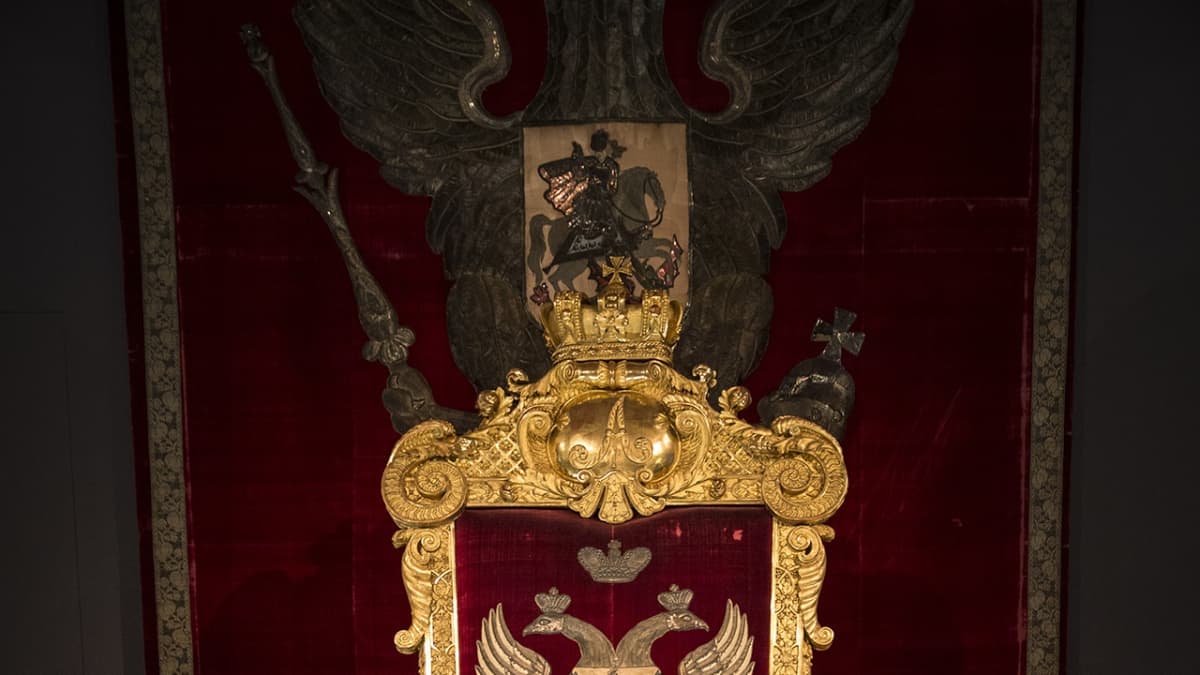 Aleksanteri II, valtaistuin, Kansallismuseo