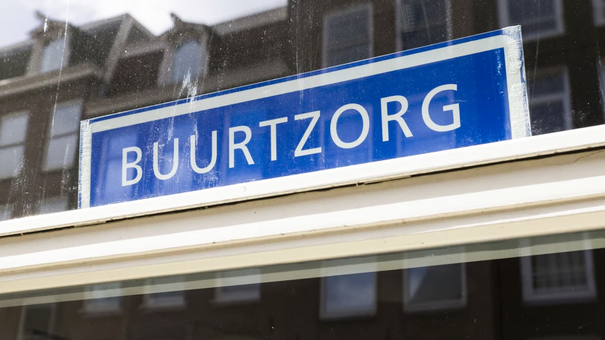 Buurtzorg-yhtiön toimipiste Amsterdamissa.