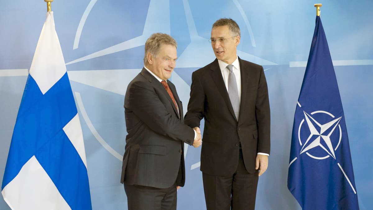 Sauli Niinistö ja Jens Stoltenberg