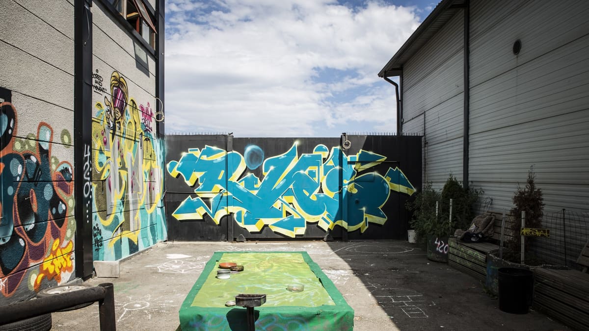 purkutaide, graffiti