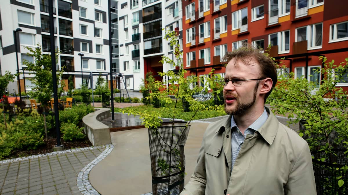 Suomen opiskelija-asunot ry:n asiamies Lauri Lehtoruusu