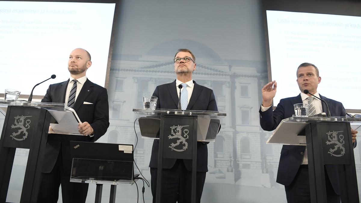 Valtion vuoden 2019 talousarvioesityksen tiedotustilaisuus.