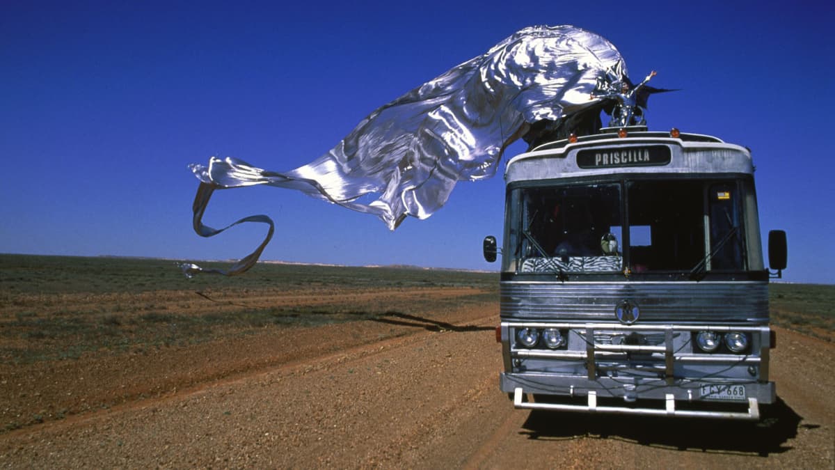 The Adventures of Priscilla, Queen of the Desert -elokuvan lehdistökuva.