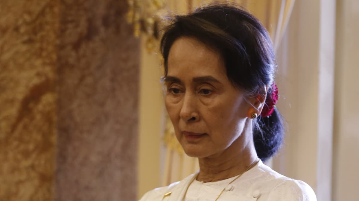 Myanmarin johtaja Aung San Suu Kyi