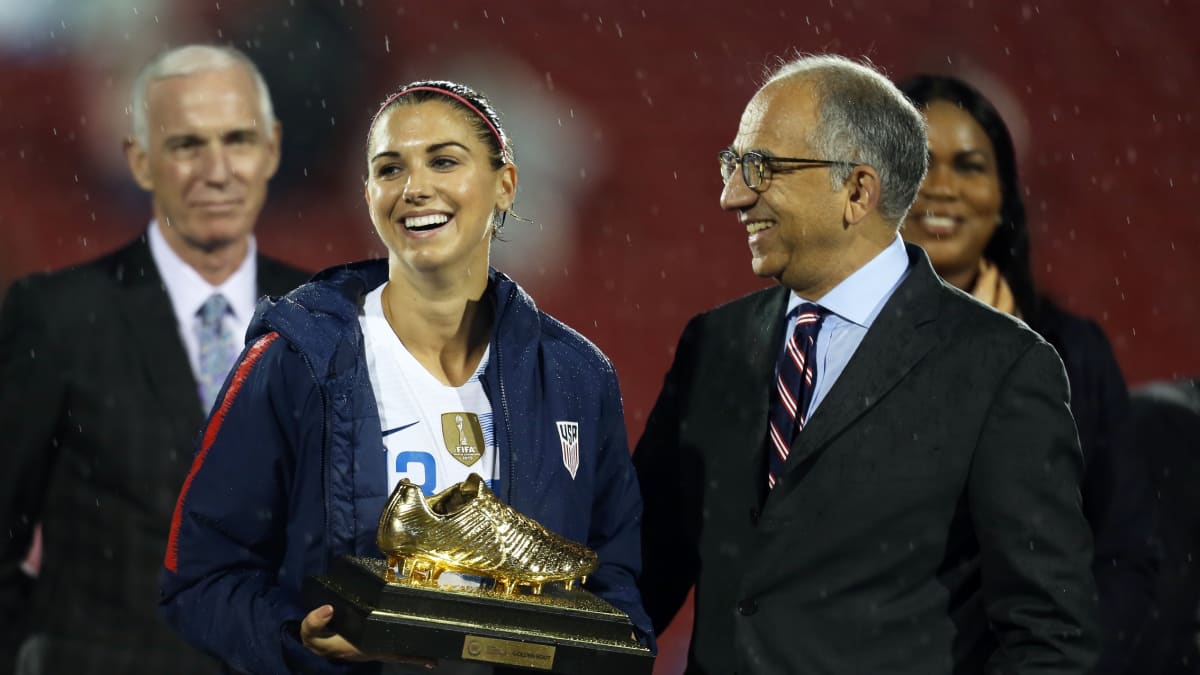 Alex Morgan ja kultainen kenkä -palkinto
