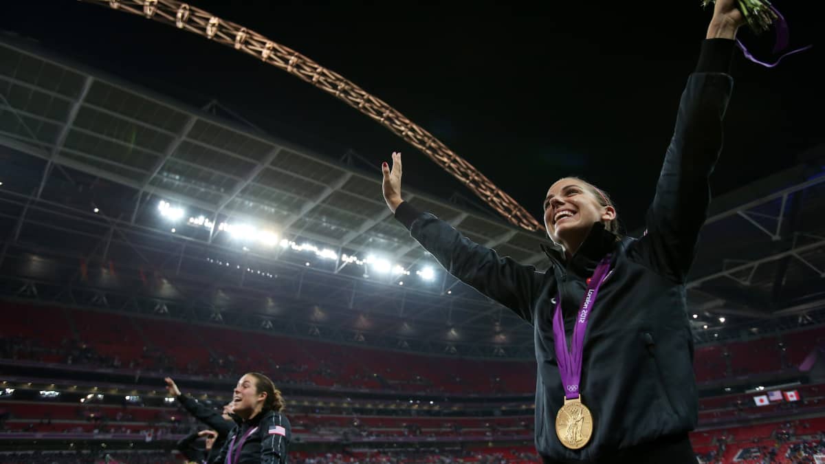 Alex Morgan ja olympiamitali