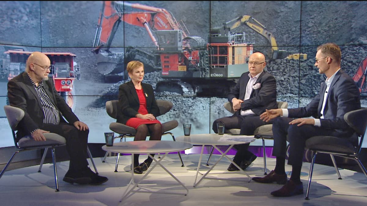 Osmo Soininvaara, Hannele Pokka, Pekka Suomela.