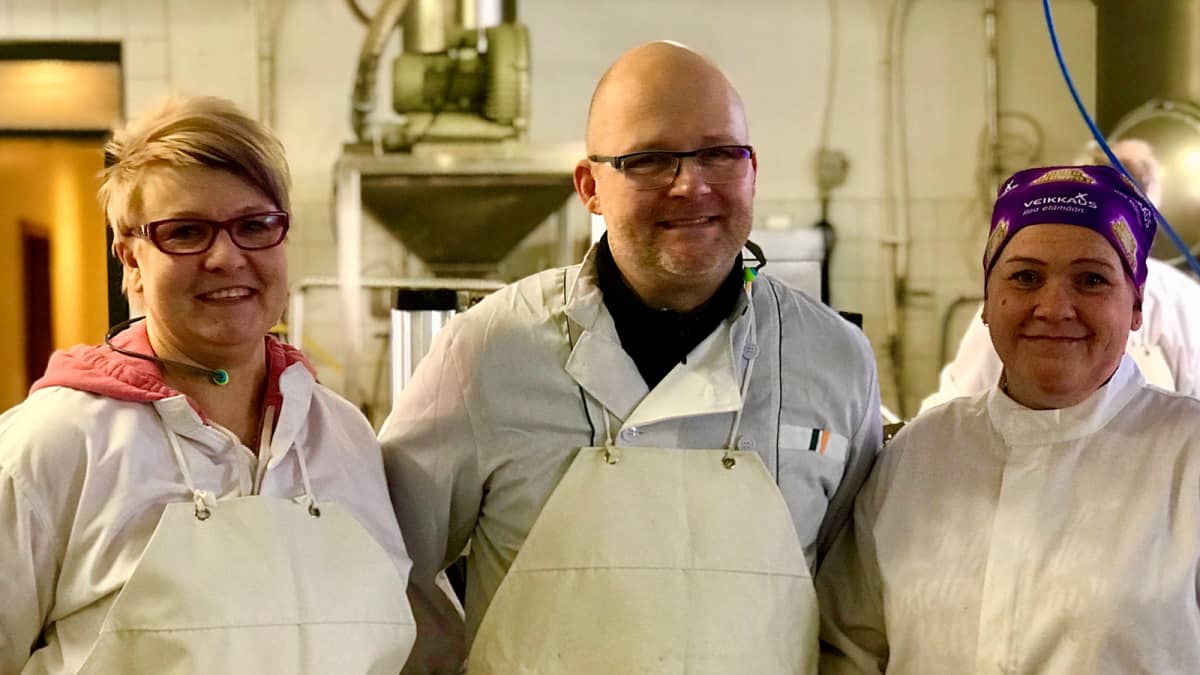 Päivi Partonen, Jouni Partonen, Minna Salokoski.