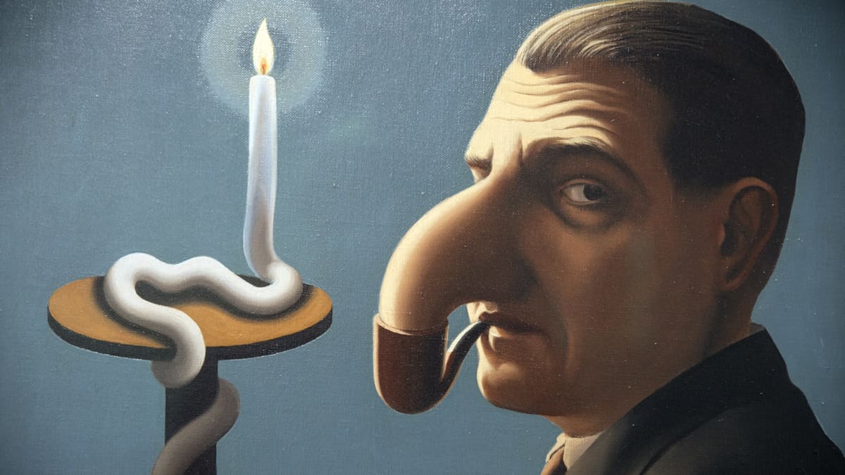 René Magritte, Filosofian valossa, 1936