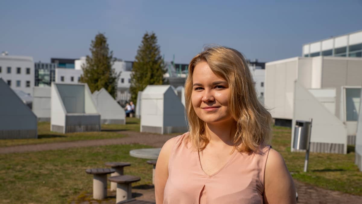 Tampereen ammattikorkeakoulun opiskelijakunnan puheenjohtaja Anna Laurila