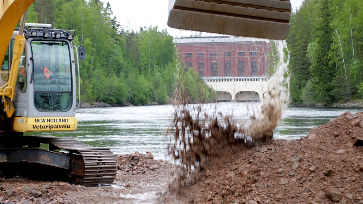 Mellonlahden  kutupaikan ruoppaus