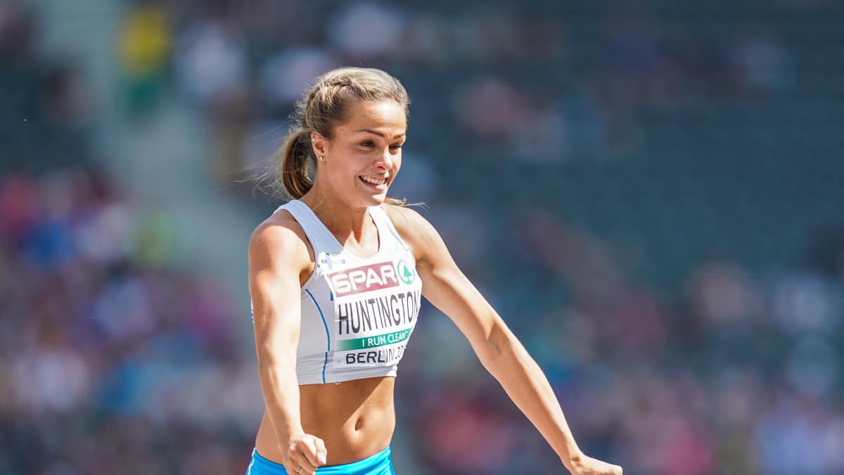 Maria Huntington edusti Suomea aikuisten arvokisoissa ensimmäistä kertaa Berliinin EM-kisoissa 2018.