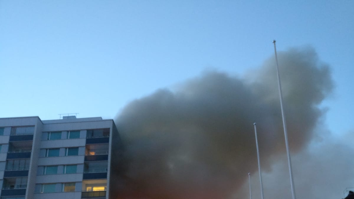 Tampere päiväkoti tulipalo 24.7. silminnäkijäkuva