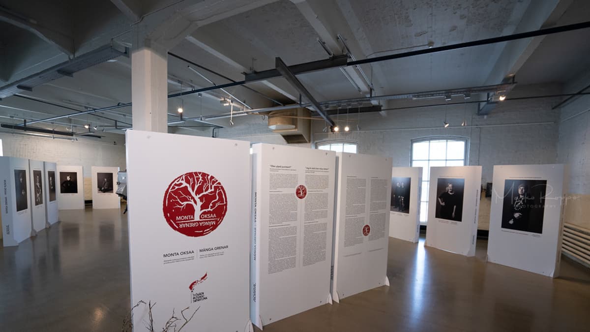 Monta oksaa - Många grenar -näyttely lähtee seuraavaksi Eskilstunaan.  Sen ja samannimisen kirjan kuvat on ottanut AJ Savolainen.