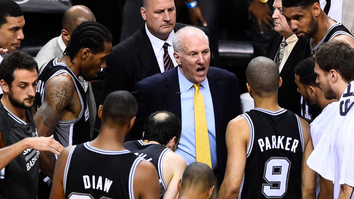 Gregg Popovich on valmentanut San Antonio Spursia 23 vuotta.