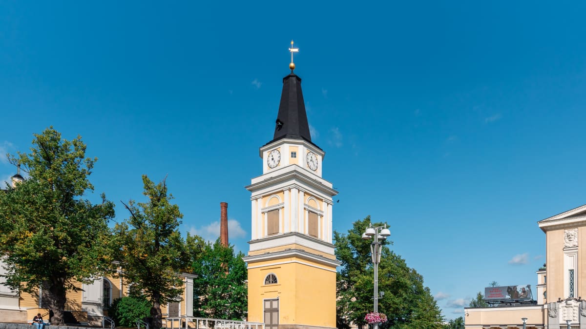 Tampereen arkkitehtuuri- ja designviikon kävelykierros.