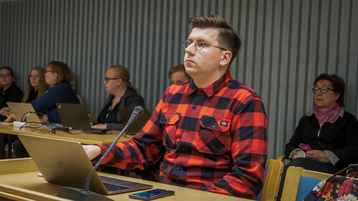 Perussuomalaisen kansanedustaja Sebastian Tynkkysen oikeudenkäynti 3.10.2019.