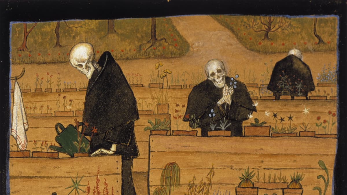 Hugo Simberg: Kuoleman puutarha (1896)
