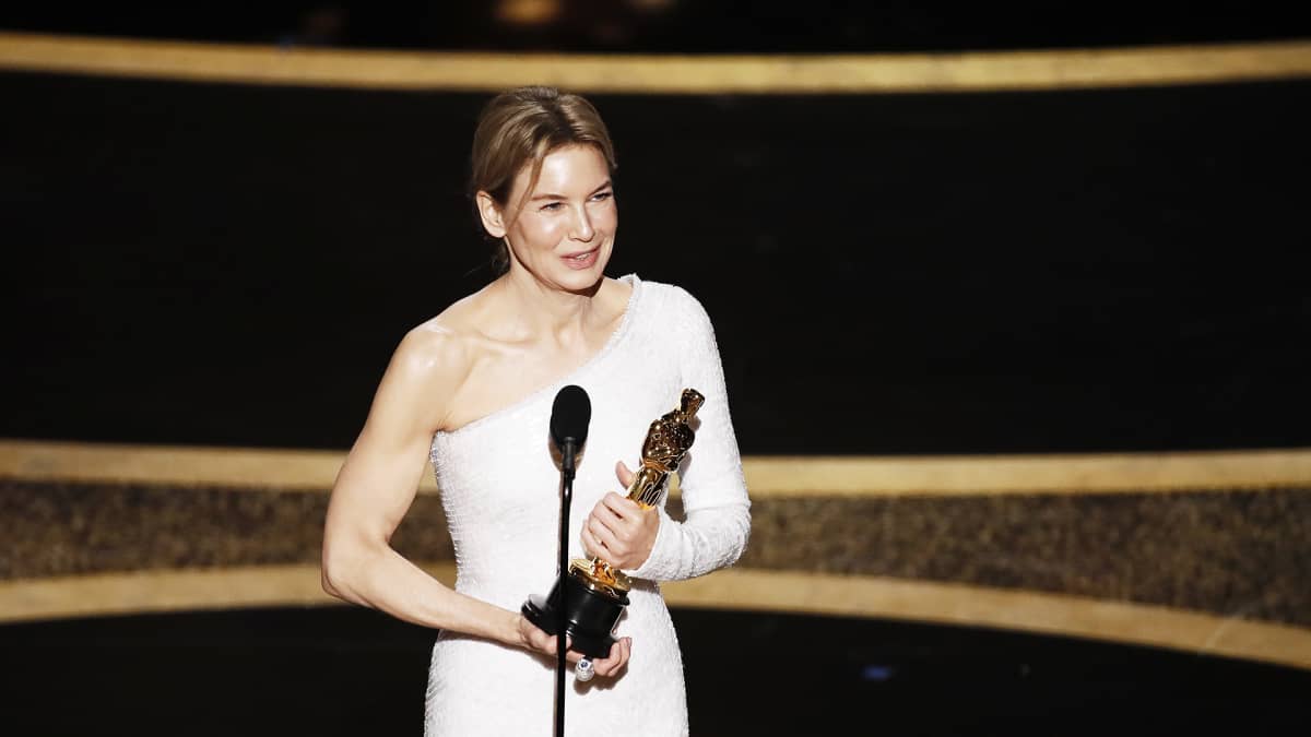 Renée Zellweger voitti parhaan naispääosan palkinnon.