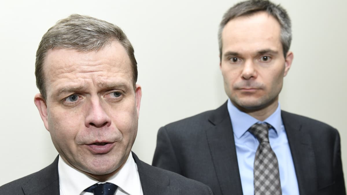 Petteri Orpo ja Kai Mykkänen.