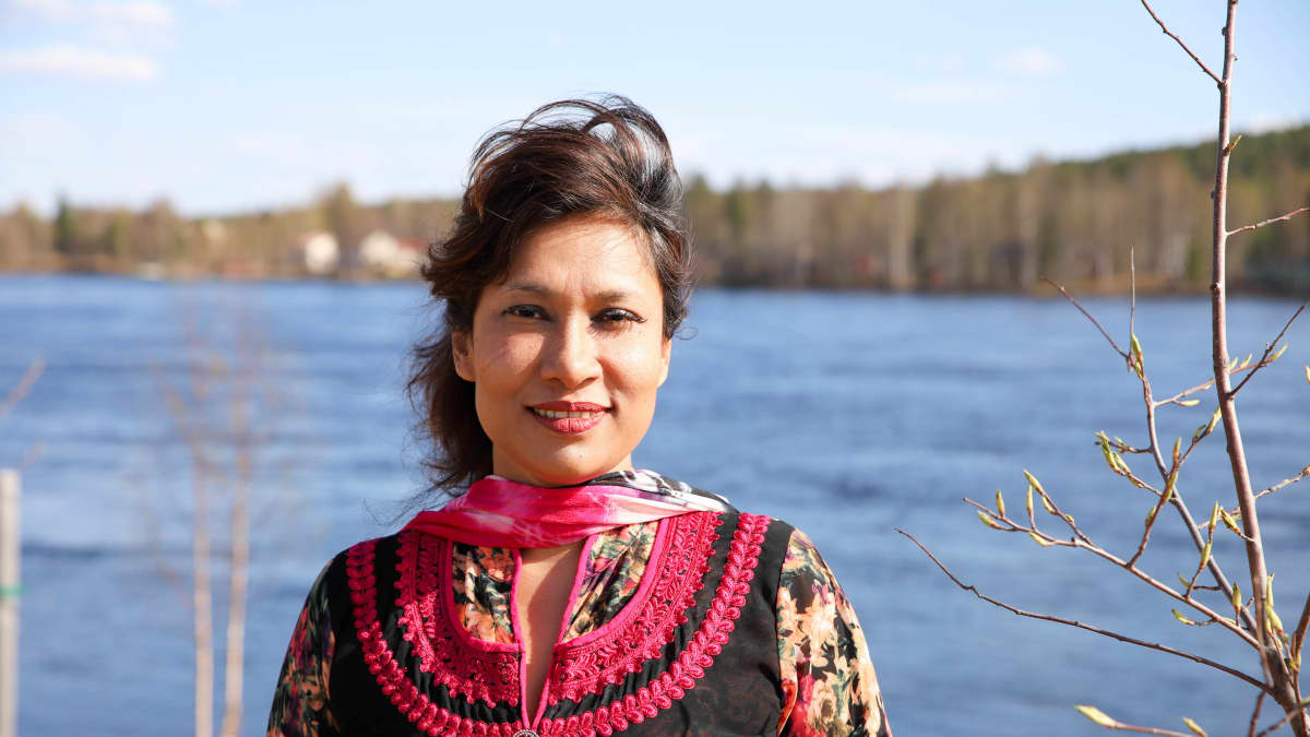 Bangladeshista Suomeen muuttanut Nafisa Yeasmin asuu Rovaniemellä.