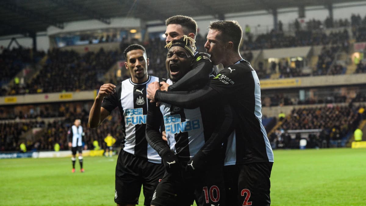 Newcastle United tuulettaa maalia