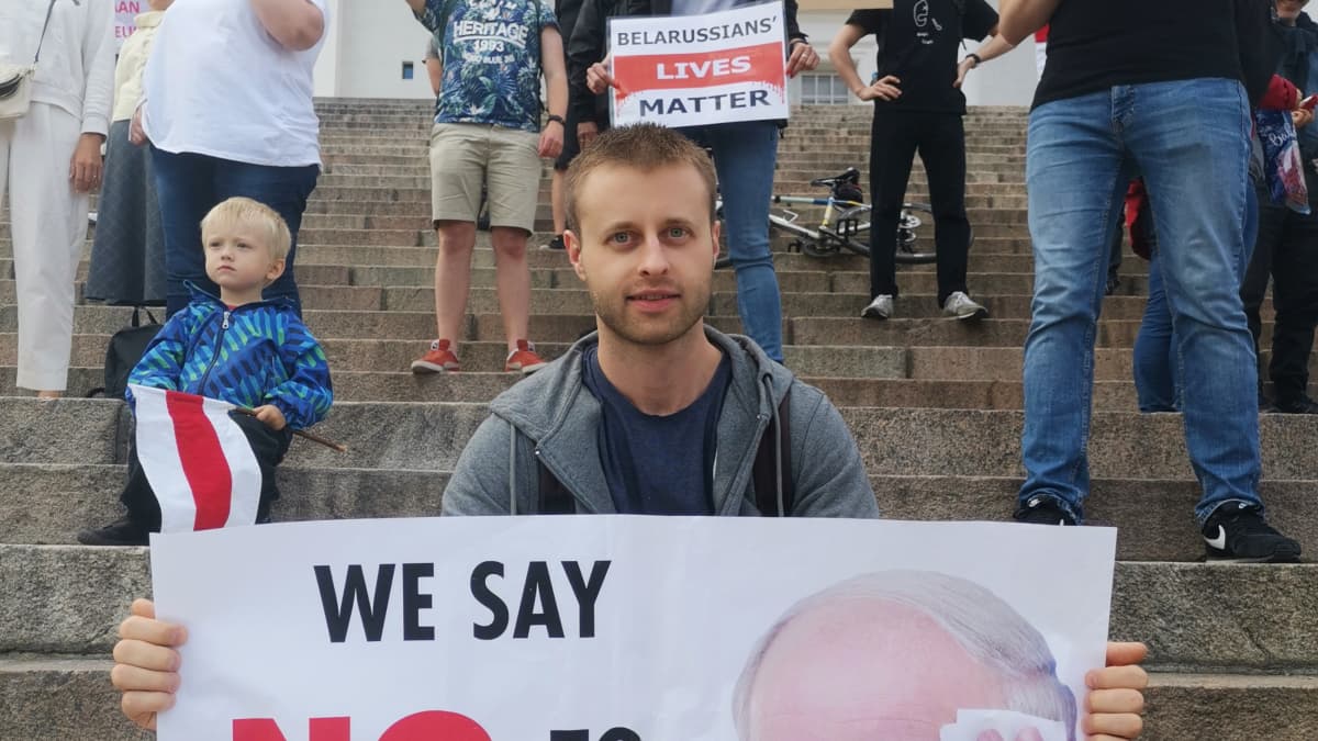 Kirill Kirillov, Valko-Venäjän tukimielenosoitus Senaatintorilla 11. elokuuta