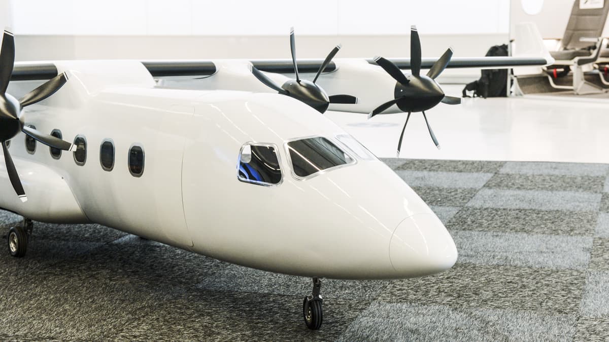 Heart Aerospacen suunnittelema sähkölentokone.