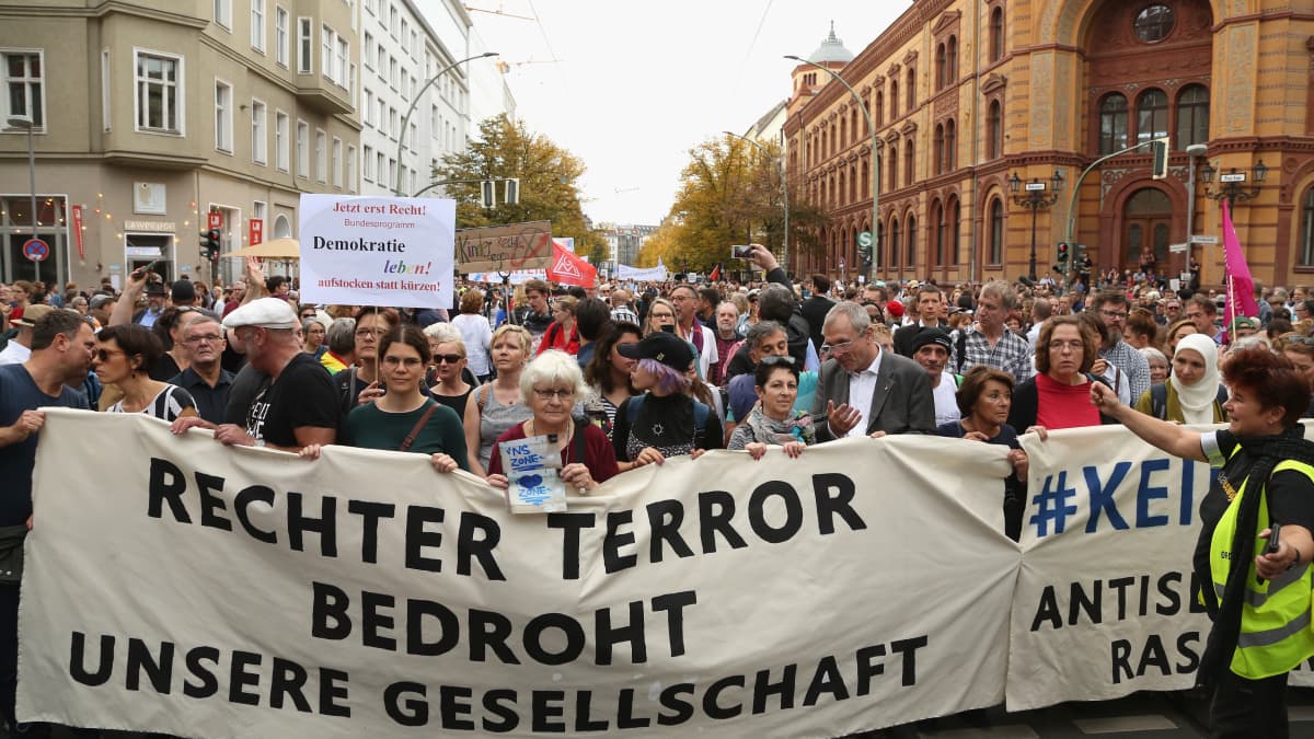 Mielenosoitus Berliinissä