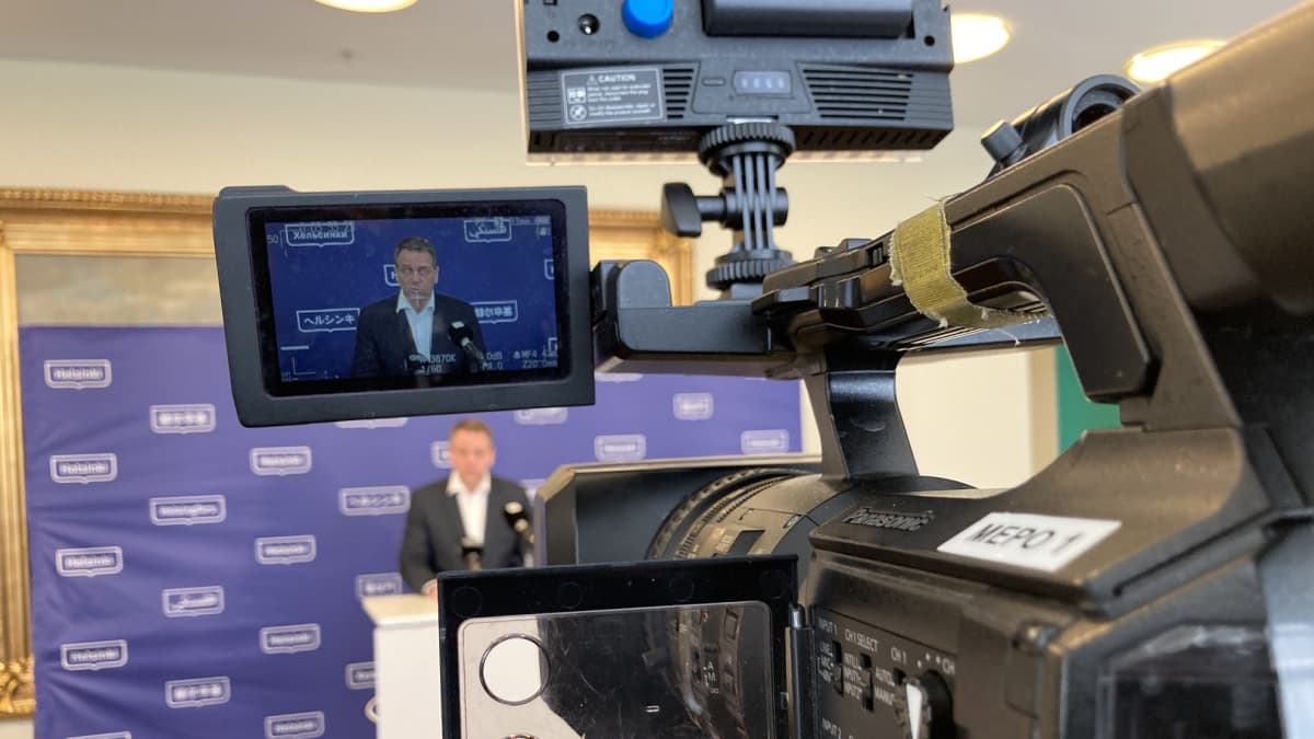 Helsingin kaupungin pormestari Jan Vapaavuoren koronainfo perjantaina 26. helmikuuta 2021.