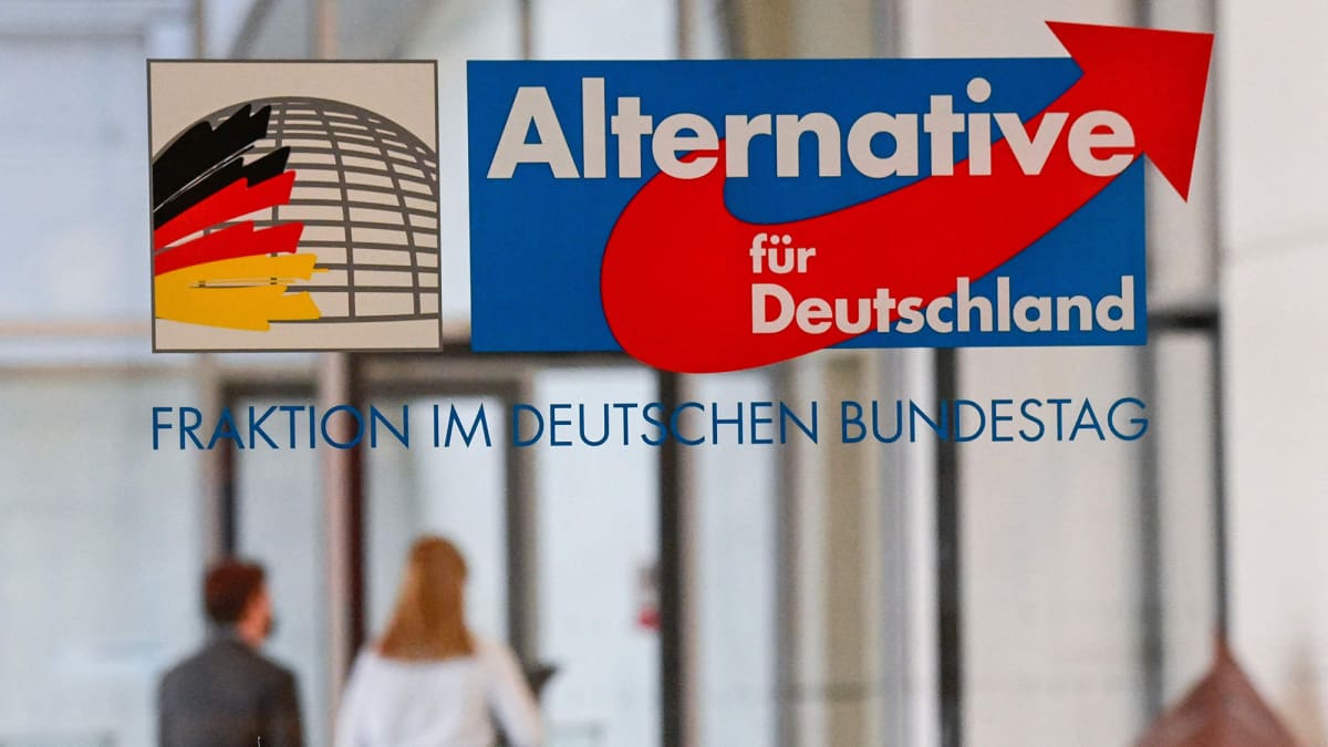 Saksan AfD puolueen logo.