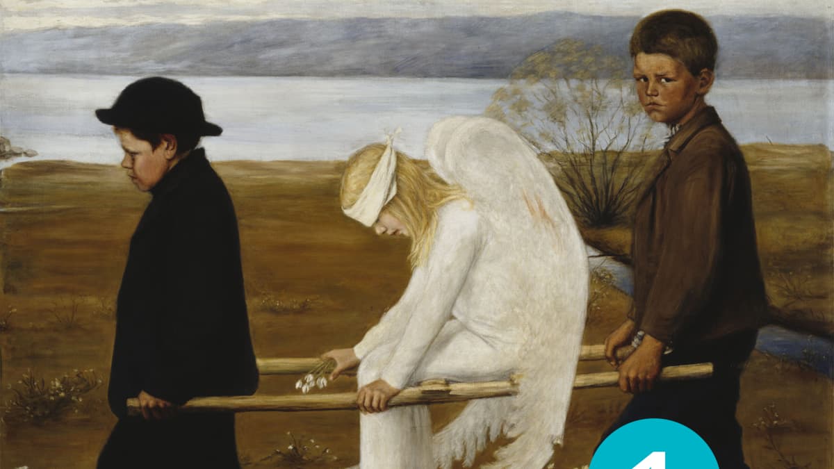 Hugo Simberg, "Haavoittunut enkeli".