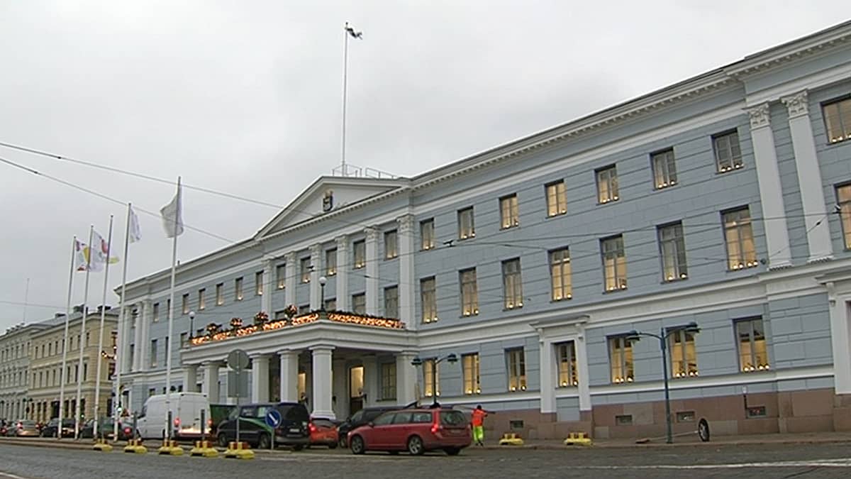Helsingin kaupungintalo.