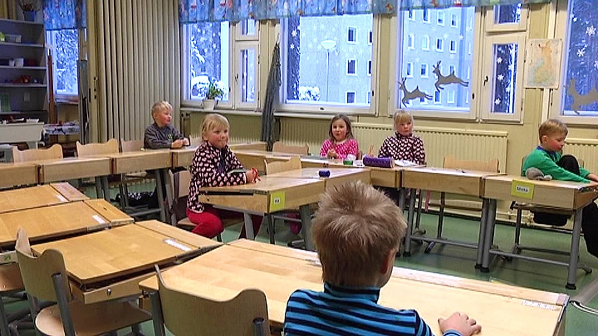 Kuusimäen koulun ekaluokka