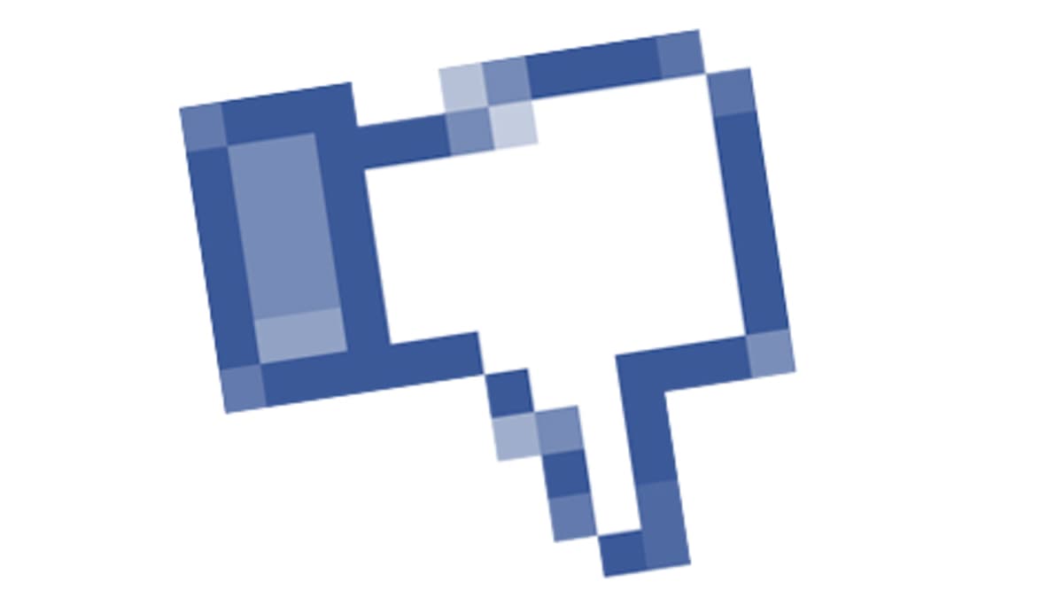 Facebookin Like-nappi käännettynä