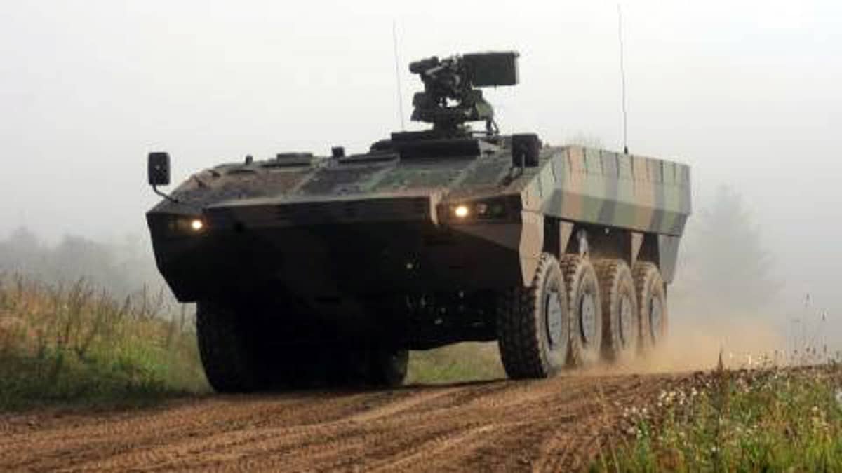 Patrian AMV 8x8-panssariajoneuvo.